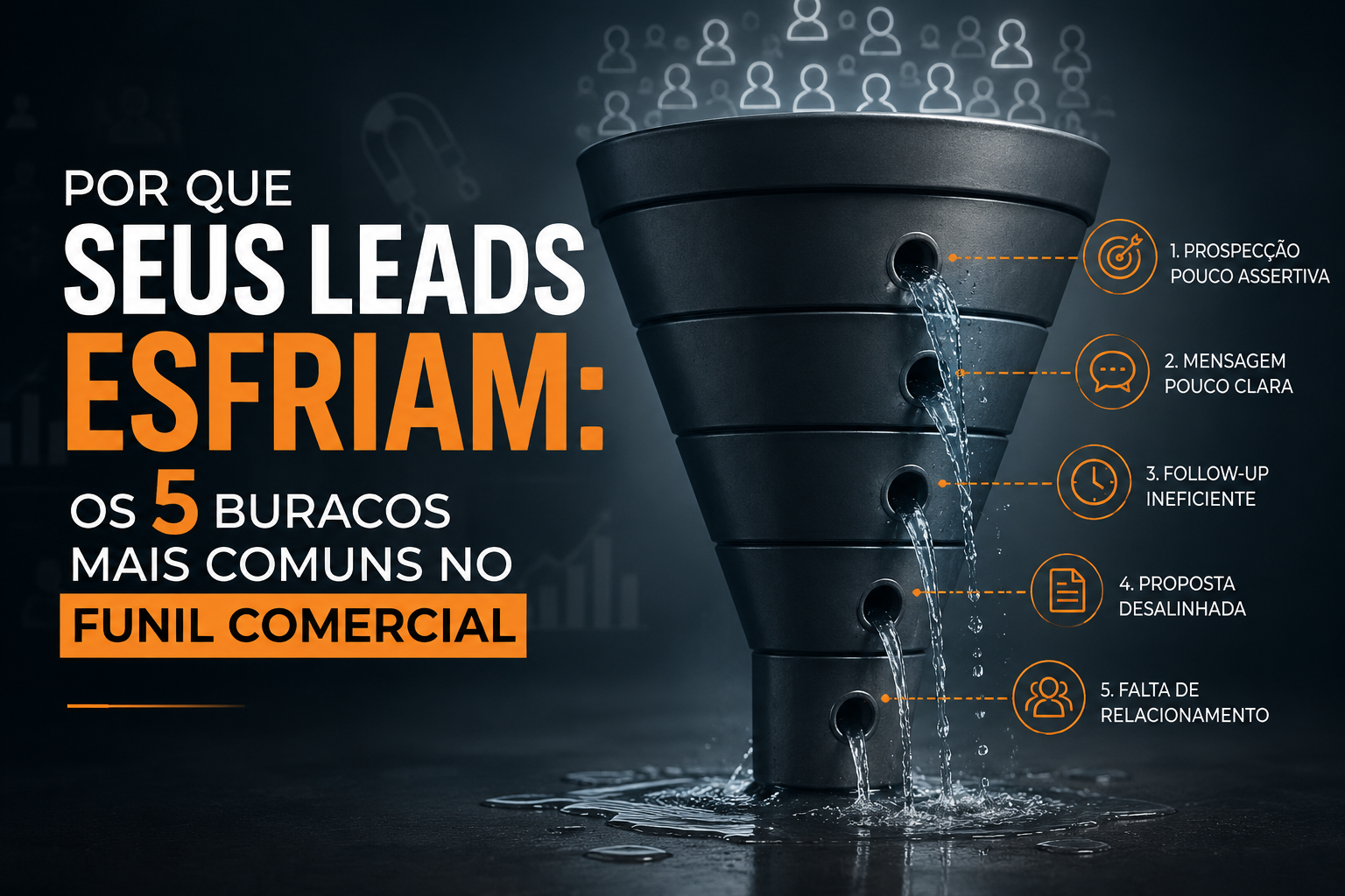 Por que seus Leads Esfriam no Funil (e a Solução)